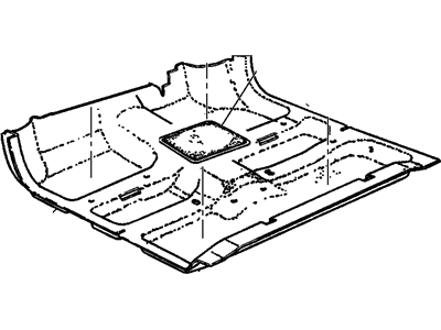 GM 10326192 Carpet Assembly, Floor Panel *Neutral