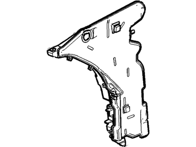 Cadillac Washer Reservoir - 23140044