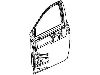 GM 22768453 Door Assembly, Front Side