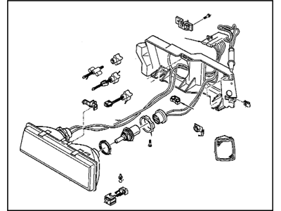 1986 Cadillac Cimarron Headlight - 5974242