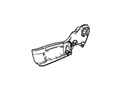 95019549 GM Cover,Front Seat Cushion Outer Finish Illustration 1 of 1