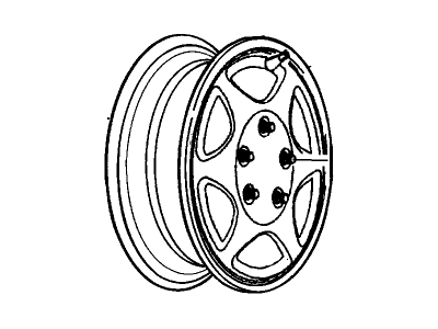 Oldsmobile Achieva Spare Wheel - 12363285