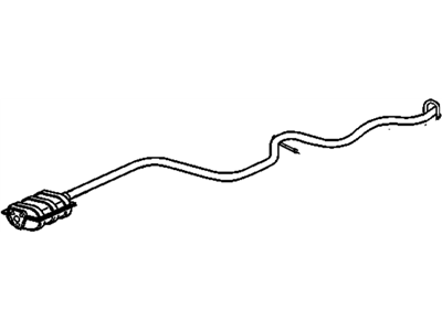 2005 Pontiac Grand Am Exhaust Pipe - 22609731