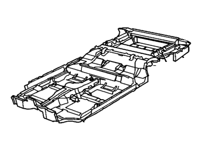 Pontiac 6000 Floor Pan - 10281379