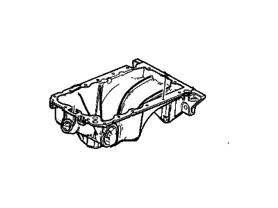 Cadillac Oil Pan - 55573108