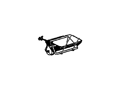 GM 16822341 Airbag,Instrument Panel