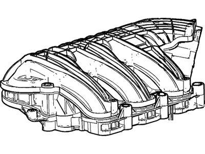 2015 Chevrolet Impala Intake Manifold - 12650120