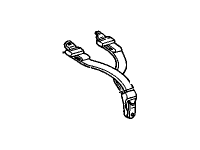 1991 Chevrolet Suburban Seat Belt - 15635623