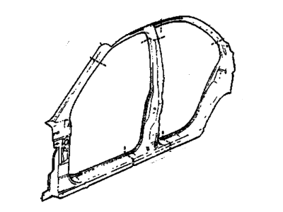 GM 90491644 Rail,Roof Outer Rear Side (RH)