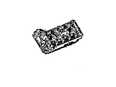 GM 12581870 Cylinder Head Assembly (Machining)