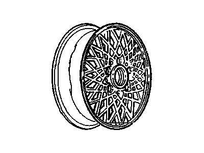 1995 Pontiac Bonneville Spare Wheel - 12535623