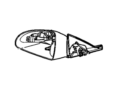 Pontiac G6 Side View Mirrors - 25861986