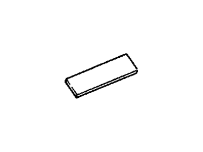 10231227 GM Door Assembly, Instrument Panel Compartment (Complete) *Medium Dark Gray Y Illustration 1 of 1