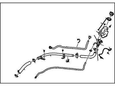 GM 22951217 Pipe Assembly, Fuel Tank Filler