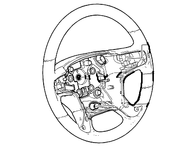 GMC Sierra Steering Wheel - 84053930