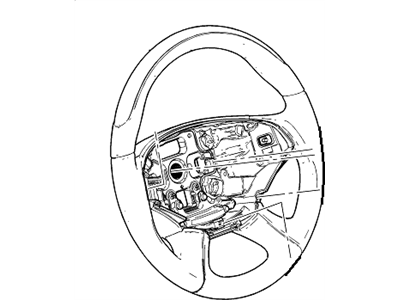 2017 Chevrolet Impala Steering Wheel - 84105474