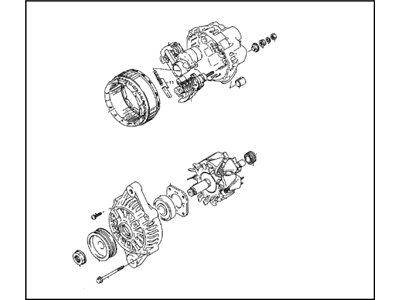 Chevrolet Sprint Alternator - 30016321