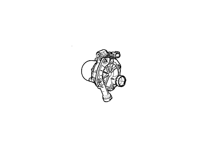 GM 12654558 Pump Assembly, Secondary Air Injection (W/ Bracket)