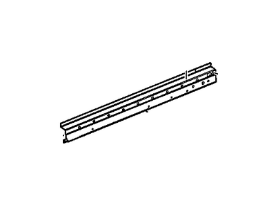 GM 25995365 Reinforcement Assembly, Front Side Door Opening Frame Lower 25995365 GM Reinforcement Assembly, Front Side Door Opening Frame Lower Illustration 1 of 1