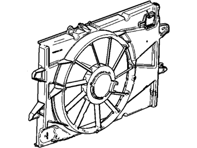 2013 GMC Terrain Fan Shroud - 84145767