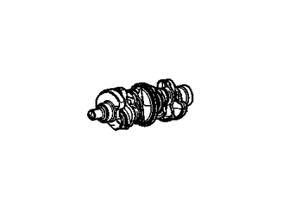 GM 12598044 Engine Crankshaft