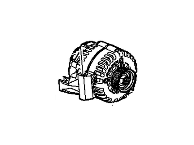 GM 88864276 Reman Alternator (Delco Ad237 125 Amps)