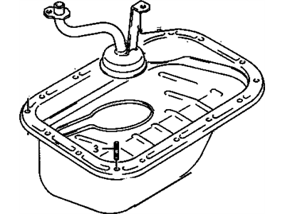 1992 Chevrolet Metro Oil Pan - 91172245