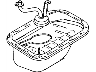 Chevrolet Metro Oil Pan - 91172363