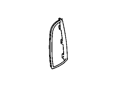 GM 16508764 Bezel (RH) Plain