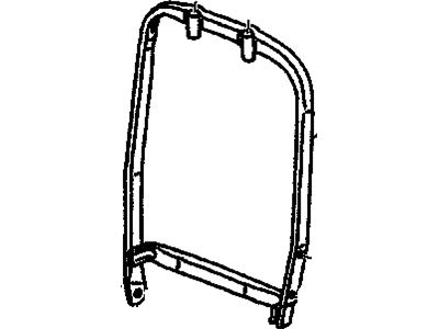 GM 16748361 Frame Assembly, Driver Seat Back