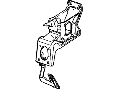 GM 15076431 Bracket Assembly, Brake Pedal