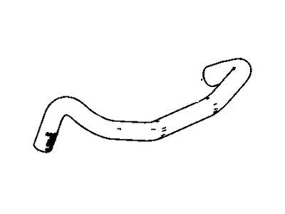 GM 20809020 Hose, Heater Outlet