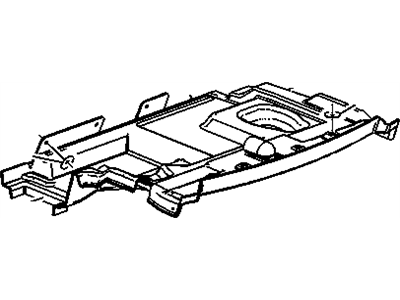 GM 22935891 COVER,R/WDO PNL STOW COMPT