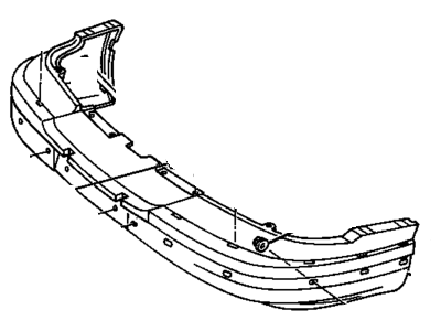 1996 Buick Roadmaster Bumper - 12500721