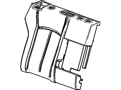 GM 95081714 Pad Assembly, Rear Seat Back *Less Finish