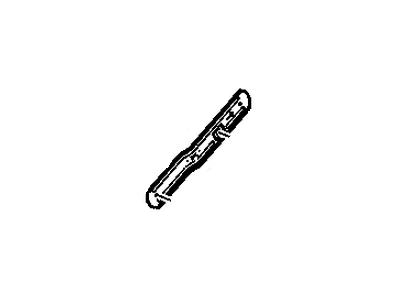 96964840 GM Bracket,Rear Side Door Pull Handle Illustration 1 of 1