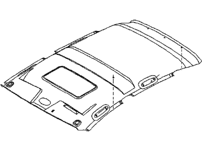 GM 96447945 Panel Asm,Headlining Trim