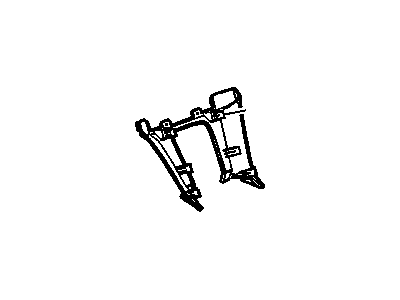 GM 22834218 Panel Assembly, Instrument Panel Lower Trim *Urban