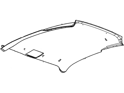 GM 22878018 Module Assembly, Headlining Trim<See Guide/Contact Bf*Titanium 22878018 GM Module Assembly, Headlining Trim<See Guide/Contact Bf*Titanium Illustration 1 of 1