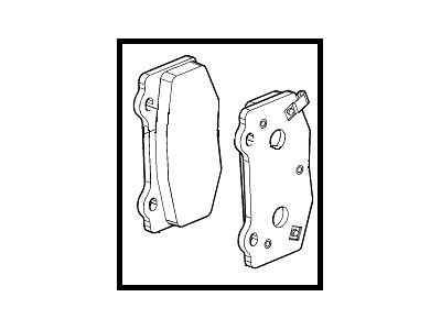 2022 Chevrolet Camaro Brake Pad - 84732503