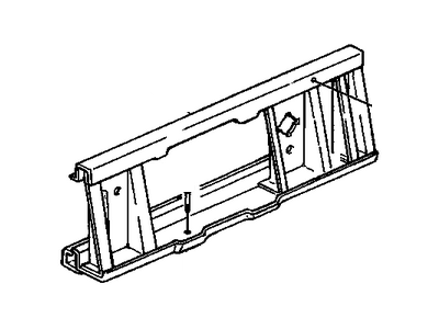 GM 15599468 Retainer, Radiator Pad