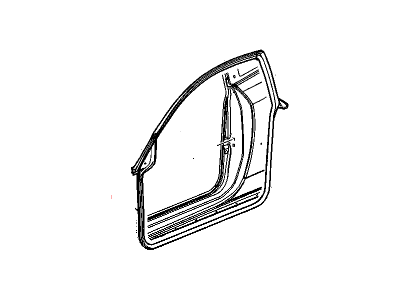 Pontiac G6 Door Seal - 20779371