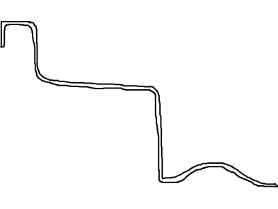 2009 Cadillac XLR Brake Line - 25826690