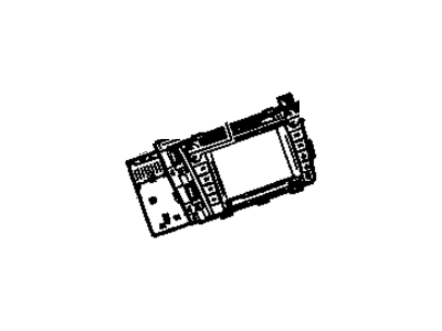 GM 25851475 Radio Assembly, Amplitude Modulation/Frequency Modulation Stereo & Video Disc Player