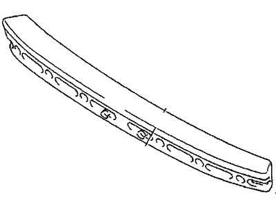 GM 96065909 Absorber,Rear Bumper Fascia Energy