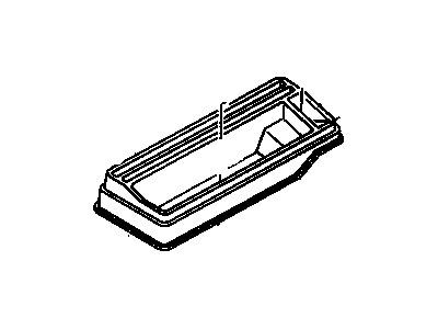 GM 15708321 Tray, Tool Stowage *Gray M