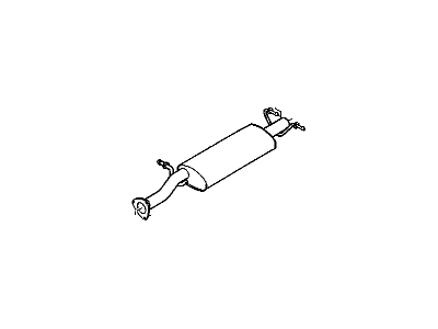 GM 15994363 Muffler Asm,Exhaust