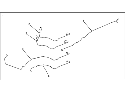 1999 GMC Sierra Brake Line - 22933194