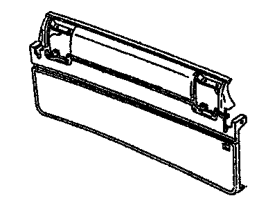 GM 12529117 PANEL, Lift Gate