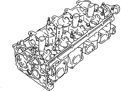 2004 Chevrolet Tracker Cylinder Head - 91177444